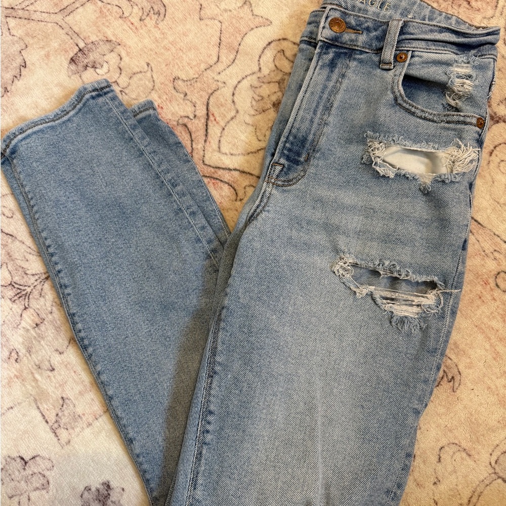 American Eagle Outfitters Light Blue Stretch Jeans
